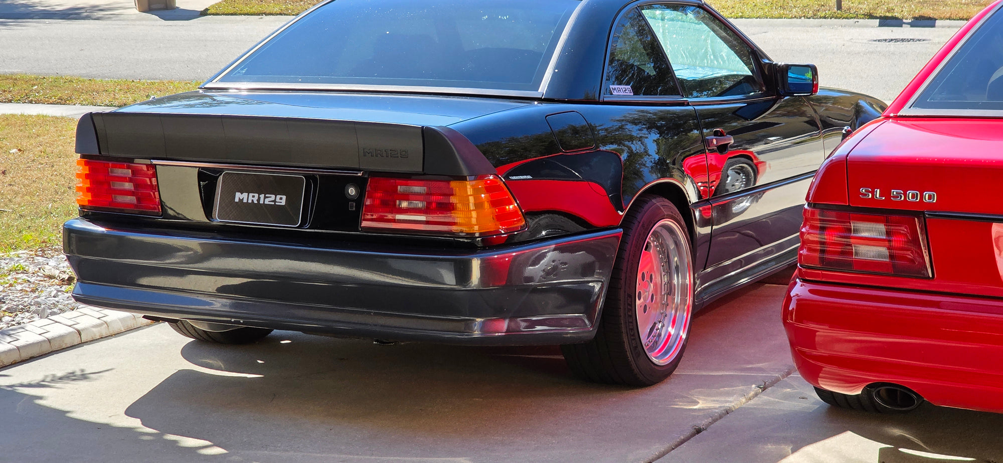 Mercedes R129 Rear Spoiler — From Scan to Production